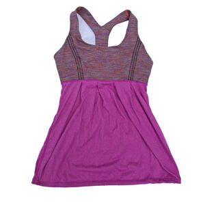 Lululemon Running Tennis Yoga Athletic Tank Top Sports Bra Shirt Size 6 A000181